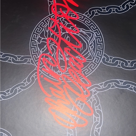 Red Versace chain